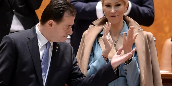 ludovic orban-raluca turcan. foto mediafax