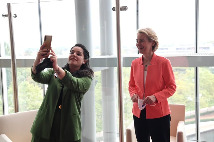 Oana Tache a vorbit despre onoarea de a o întâlni pe Preşedinta Comisiei Europene, Ursula von der Leyen