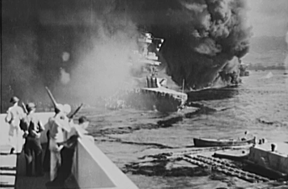 Atacul de la Pearl Harbor (foto: Library of Congress) 