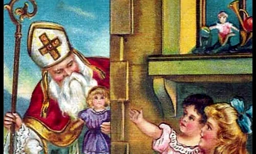 st nicholas with children jpeg