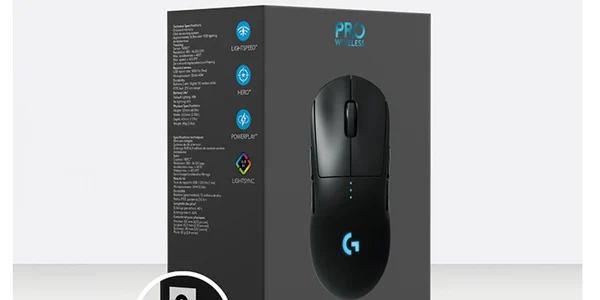 Logitech mouse eticheta