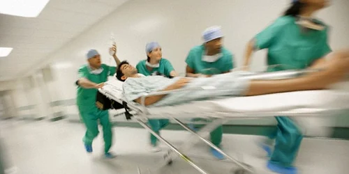 barbat la spital