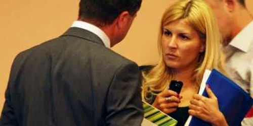 Elena Udrea este hotărâtă să renunţe la telefonul mobil, Foto: Stelian Grăjdan