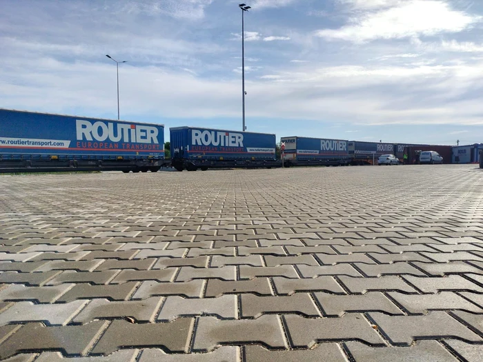 Primele garnituri de mărfuri au ajuns la Oradea Foto: Routier European Transport