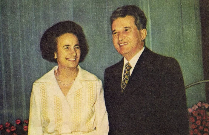 Elena Ceaușescu și Nicolae Ceaușescu. Sursa: Cinema. 1980