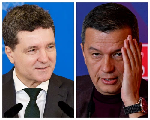 Nicusor Dan  Sorin Grindeanu Foto Presidency ro Mediafax jpg