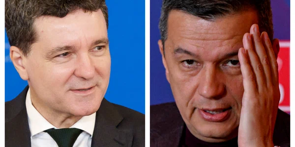 Nicusor Dan  Sorin Grindeanu Foto Presidency ro Mediafax jpg