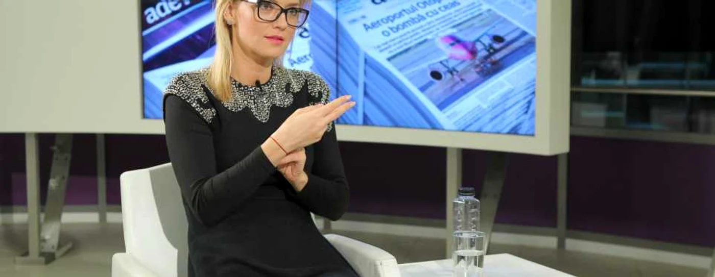 Alina Gorghiu, vicepreşedinte al Senatului. FOTO Eduard Enea