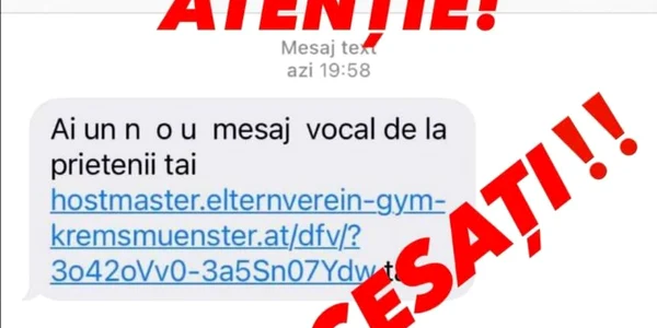 SMS fals foto Facebook