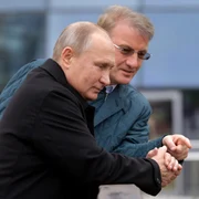 Putin alaturi de Gherman Gref FOTO EPA EFE jpg