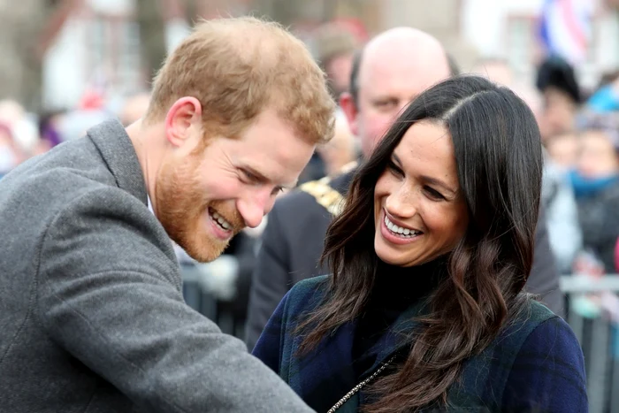 Meghan Markle  şi prinţul Harry                                                                                FOTO:  getty images