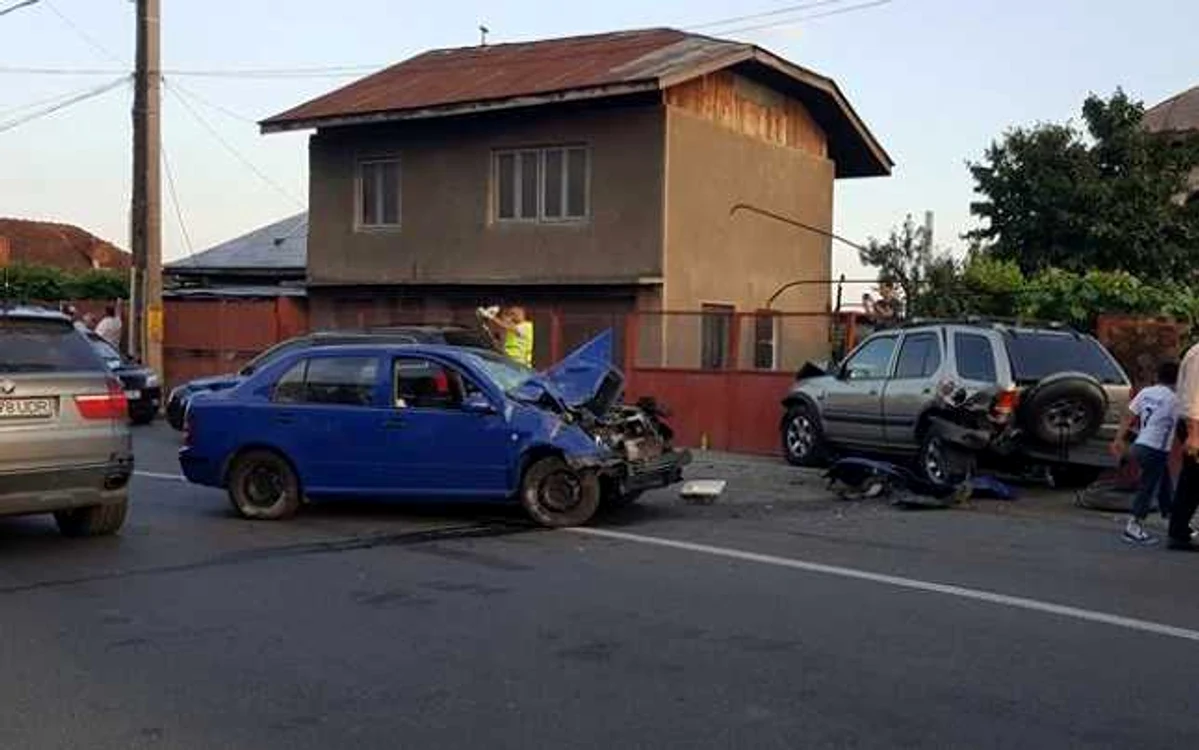 Accidentul a avut loc pe strada Luncilor