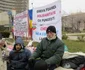 alexandru popescu in greva foamei de 14 zile in bucuresti FOTO Ionuţ Ungureanu