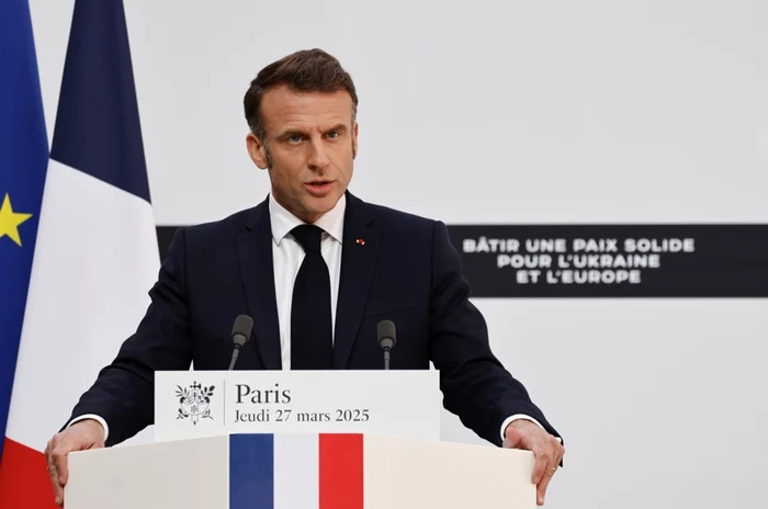 Emmanuel Macron a organizat un summit asupra securității Ucrainei FOTO EPA-EFE