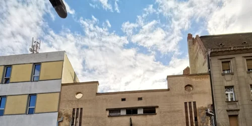 Şantierul cinematografului Studio din Timişoara FOTO Ş.Both