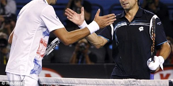 Djokovic - Ferrer foto reuters