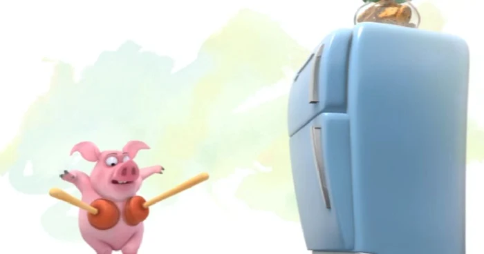 Funny video cu porcusor