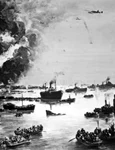 Evacuarea forţelor aliate de pe plajele din Dunkerque (© Getty Images)