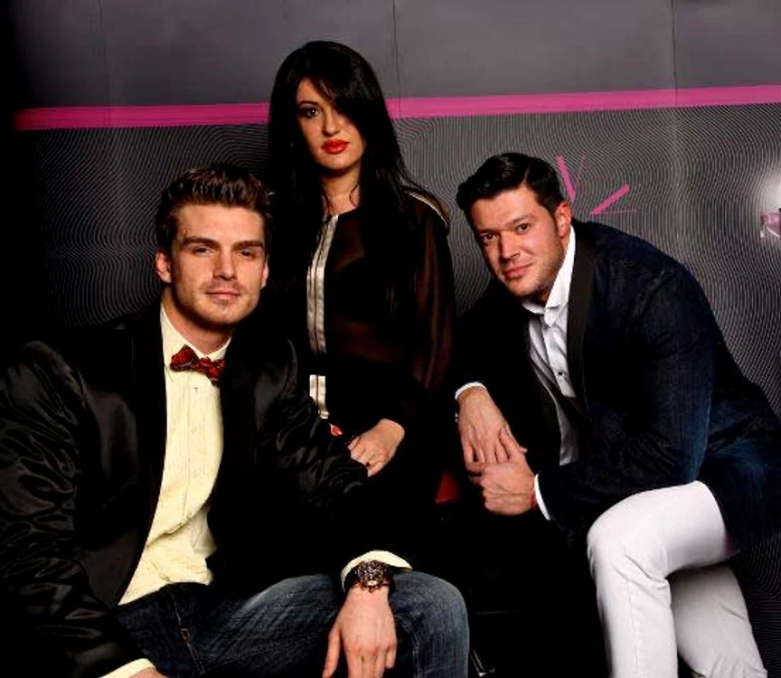 Bogdan Vlădau, Mihaela Drafta şi Victor Slav