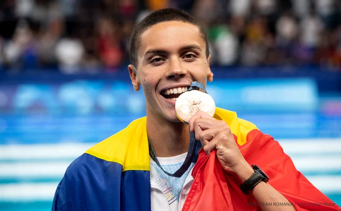 Ce piesă a ascultat David Popovici înainte să intre în cursa din care a ieșit campion olimpic