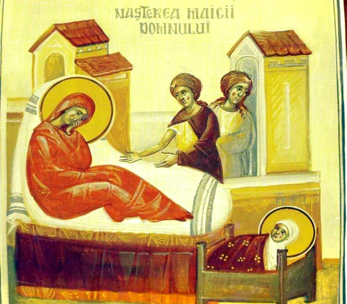 Naşterea Maicii Domnului - icoană ortodoxăFoto: preasfantafecioaramaria.wordpress.com
