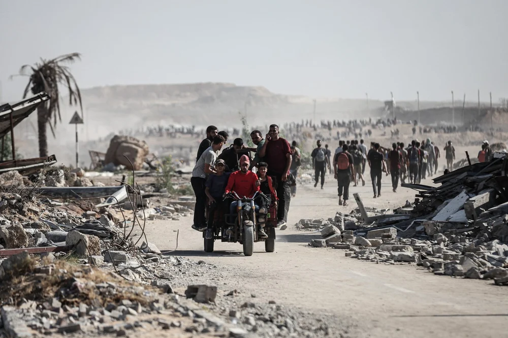 Fâșia Gaza va fi administrată de o forță internațională, sub coordonare americană