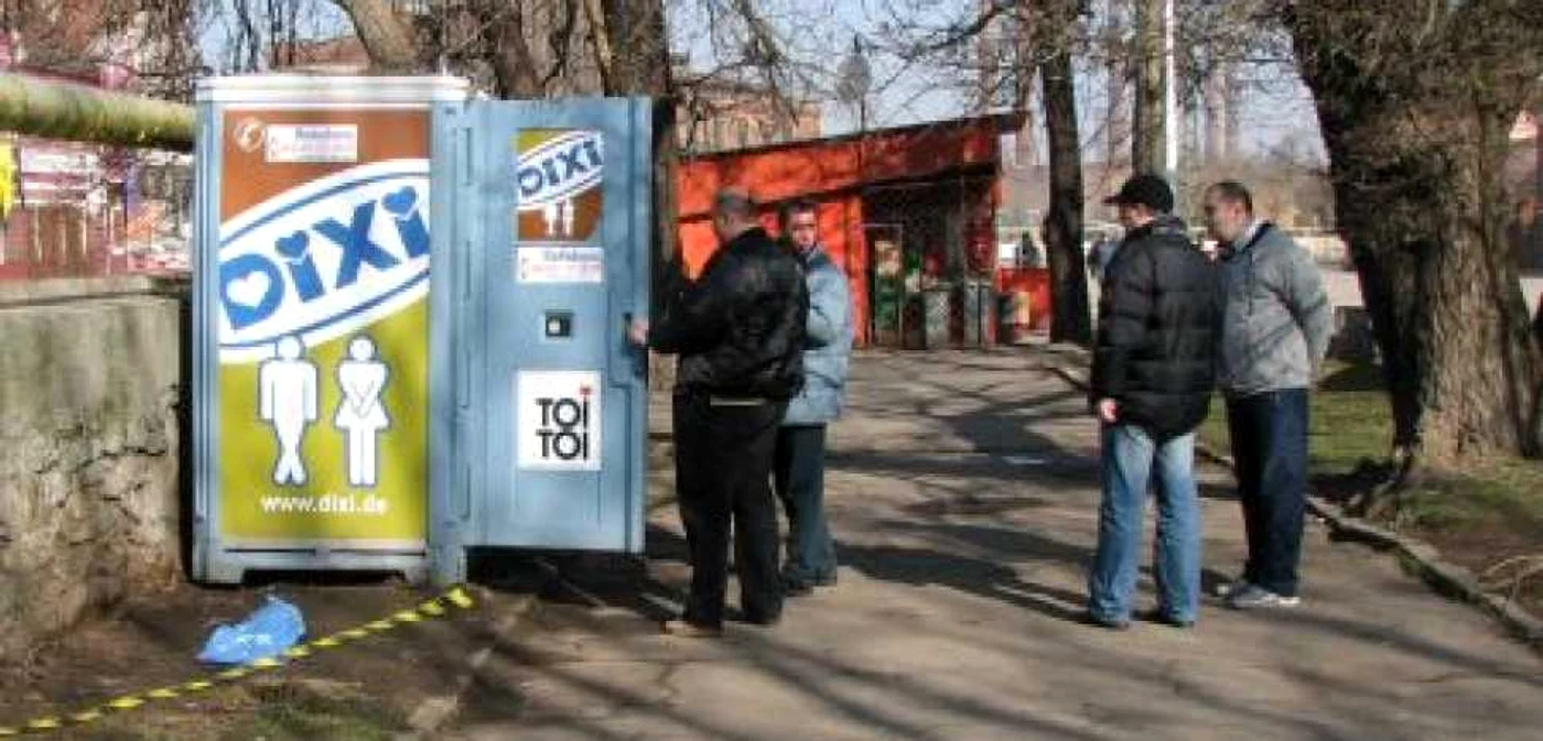 Fătul a fost descoperit cu ocazia igienizării.