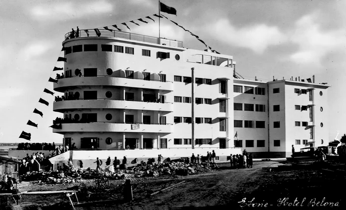 Hotel Bellona 1934 - carte postala din arhiva familiei Tilea