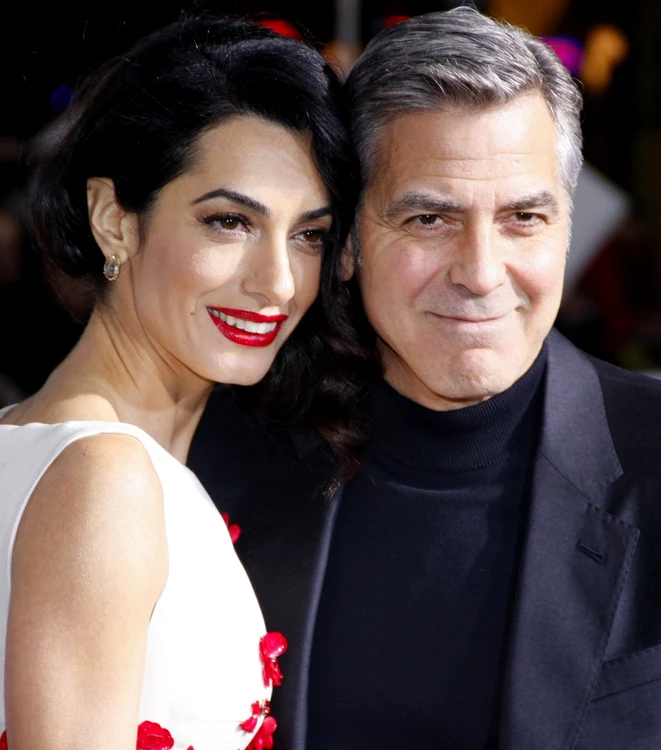 George şi Amal Clooney. Foto: Profimedia