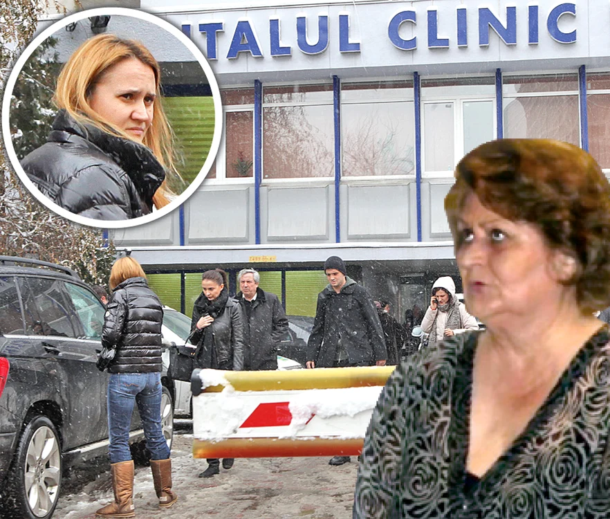 Toată familia s-a adunat ieri la Spitalul Clinic de Urgenţă Floreasca, pentru a fi alături de soacra lui Chivu