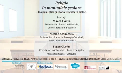 Dezbatere: Religia în manualele școlare jpeg