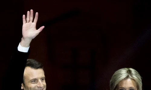 Emmanuel Macron Celebrates His Presidential Election Victory At The Louvre jpeg