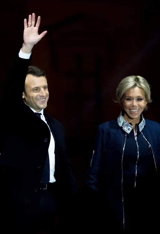Emmanuel Macron Celebrates His Presidential Election Victory At The Louvre jpeg