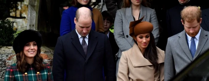 Kate Middleton, prinţul William, Meghan Markle şi Prinţul Harry