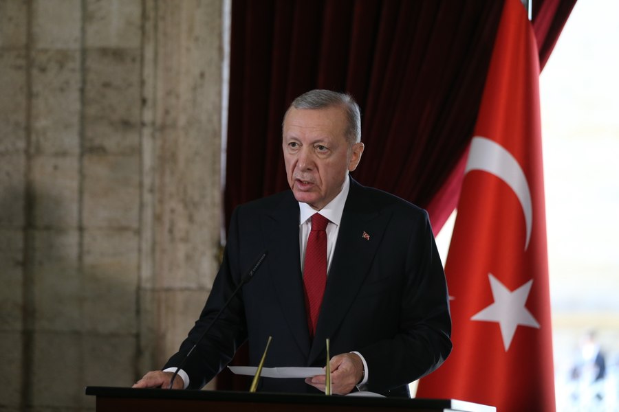 Erdogan cere „încetarea umanitară a focului” în Gaza: Are loc „o crimă împotriva umanităţii” 