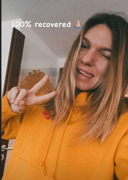 Simona Halep, fericită că a scăpat de coronavirus