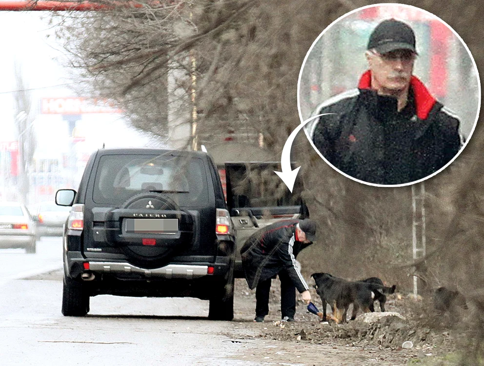 
    Octavian Bellu este un mare iubitor de animale fără stăpânfoto: Click!  