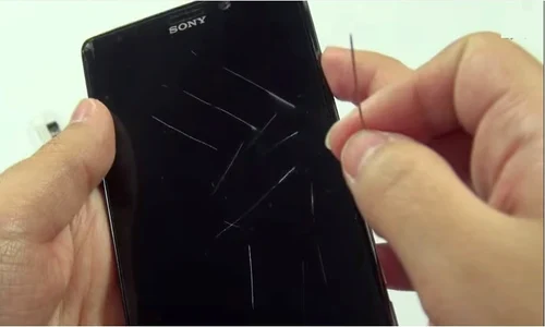 sony scratched jpeg