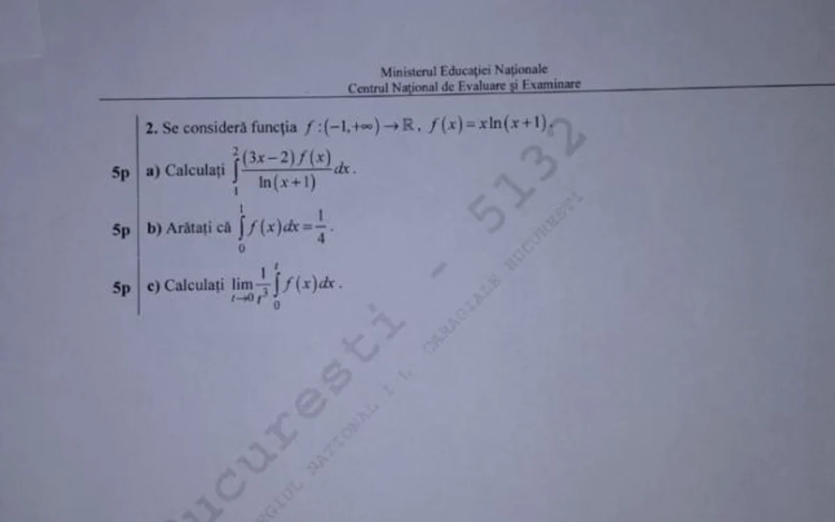 subiecte simulare mate cl.12.2.