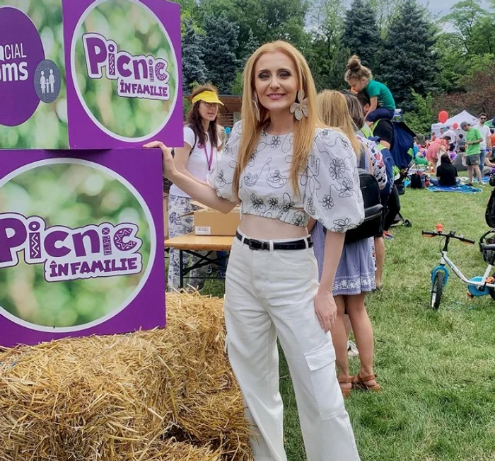 Alina Sorescu a purtat o ținută îndrăzneață