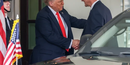 Trump l a primit pe Merz la Casa Albă FOTO Profimedia jpg