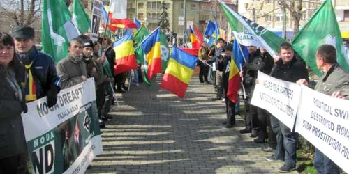 Marş Noua Dreaptă la Timişoara