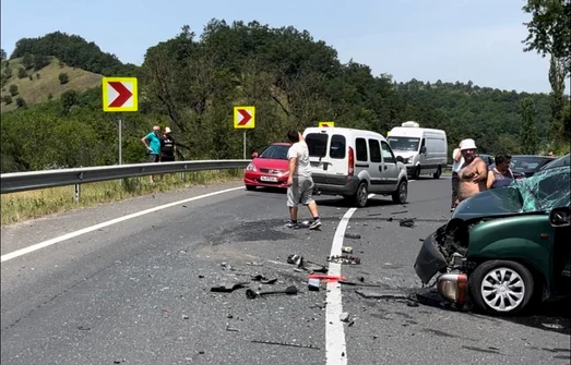 Alex Dima a fost martor la un accident rutier FOTO Facebook