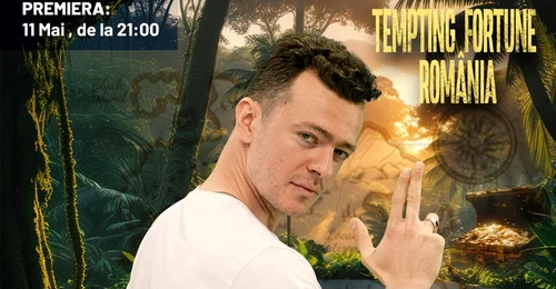 Jean Gavril participă la Tempting Fortune România foto: Kanal D 