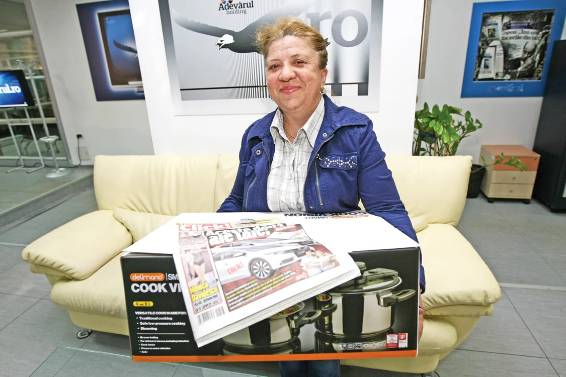 Florica Costache abia aşteaptă să gătească în oalele de la Click! 