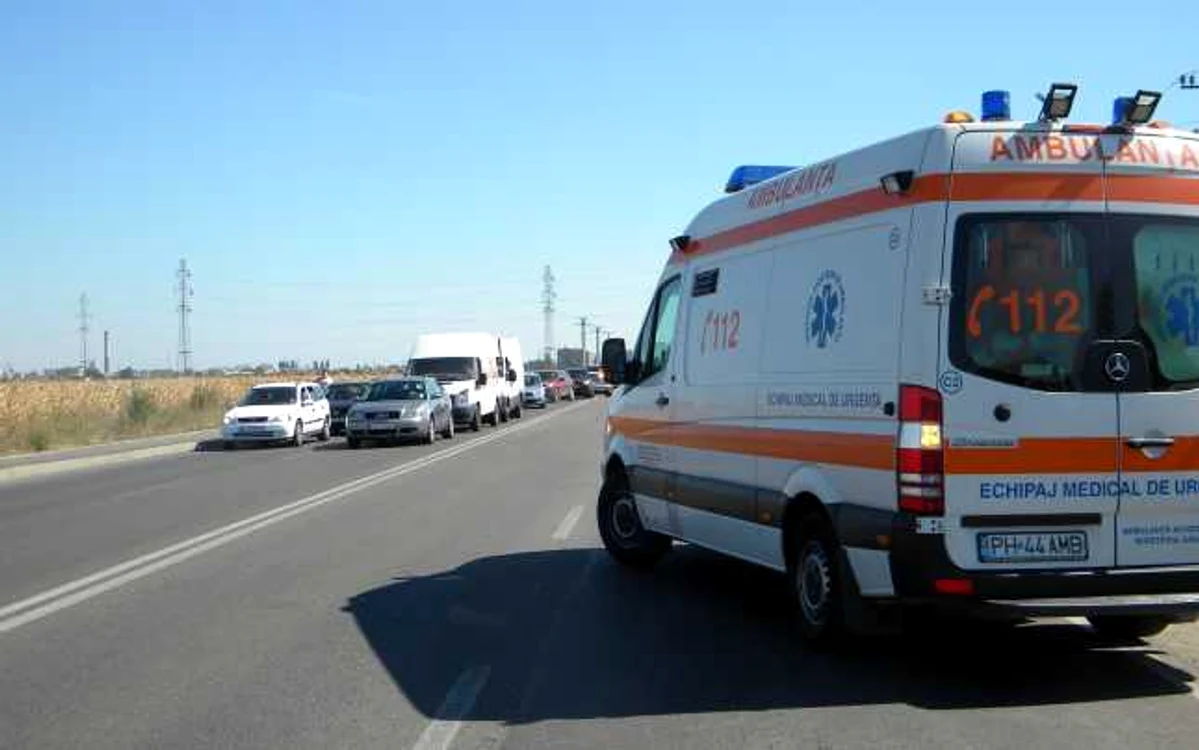 Pe DJ 102, la ieşirea din Ploieşti se produc frecvent accidente de circulaţie grave. FOTO arhivă Adevărul Ploieşti