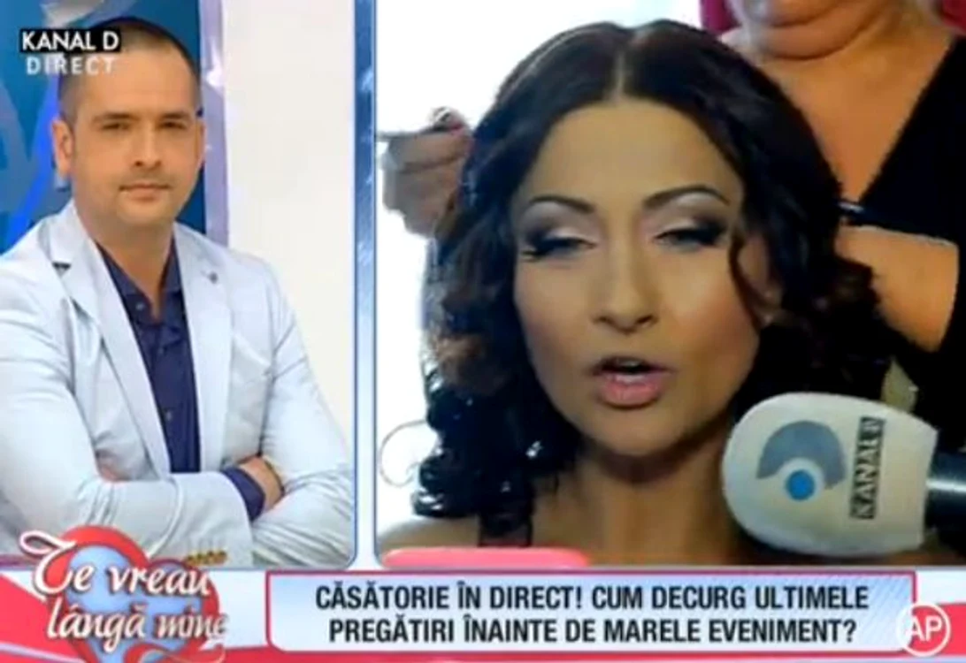 Gabi Cristea, răsfăţată încă de la primele ore ale dimineţii