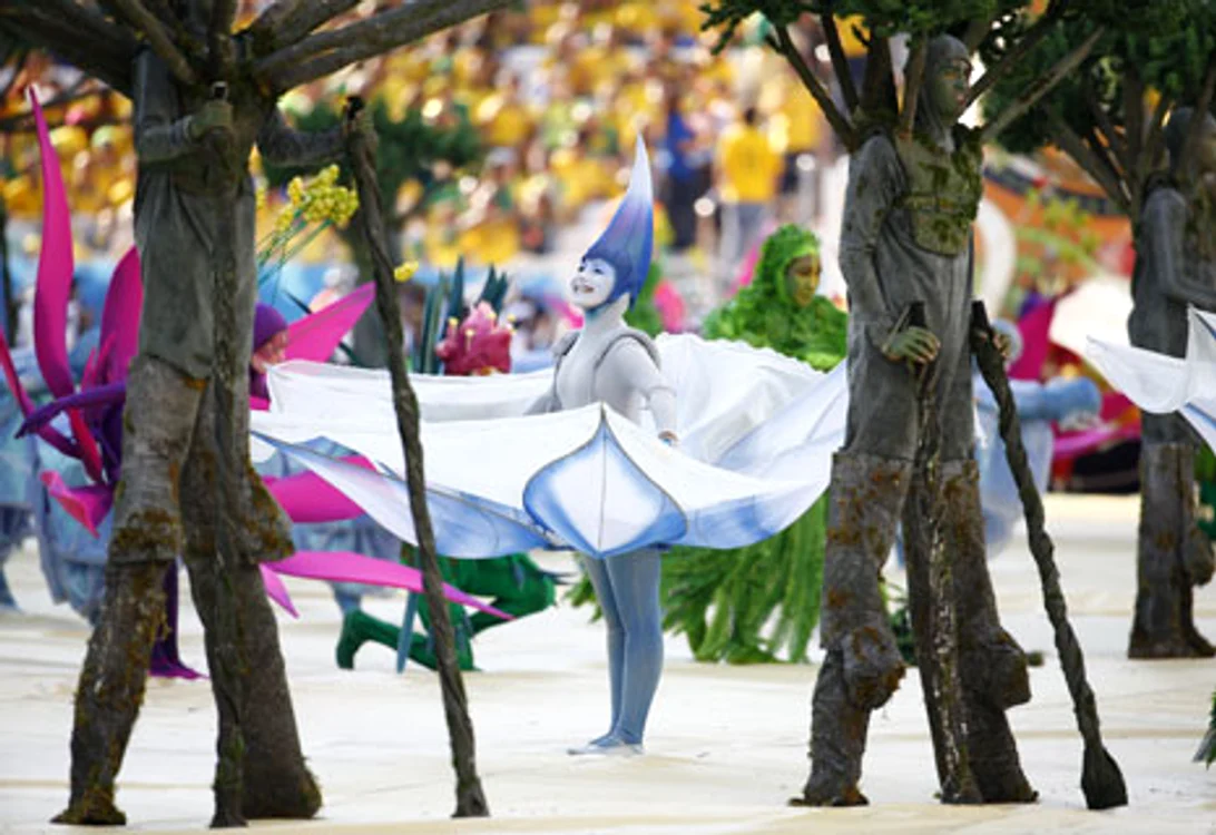 Ceremonia de deschidere a CM Brazilia 2014