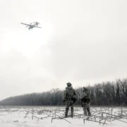 Soldați ucraineni pe frontul din Donețk FOTO EPA EFE jpg