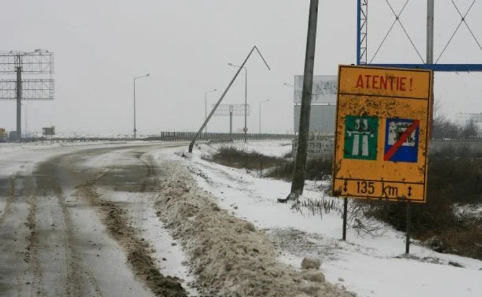 
    Bucureşti: Autostrada Soarelui este închisă  